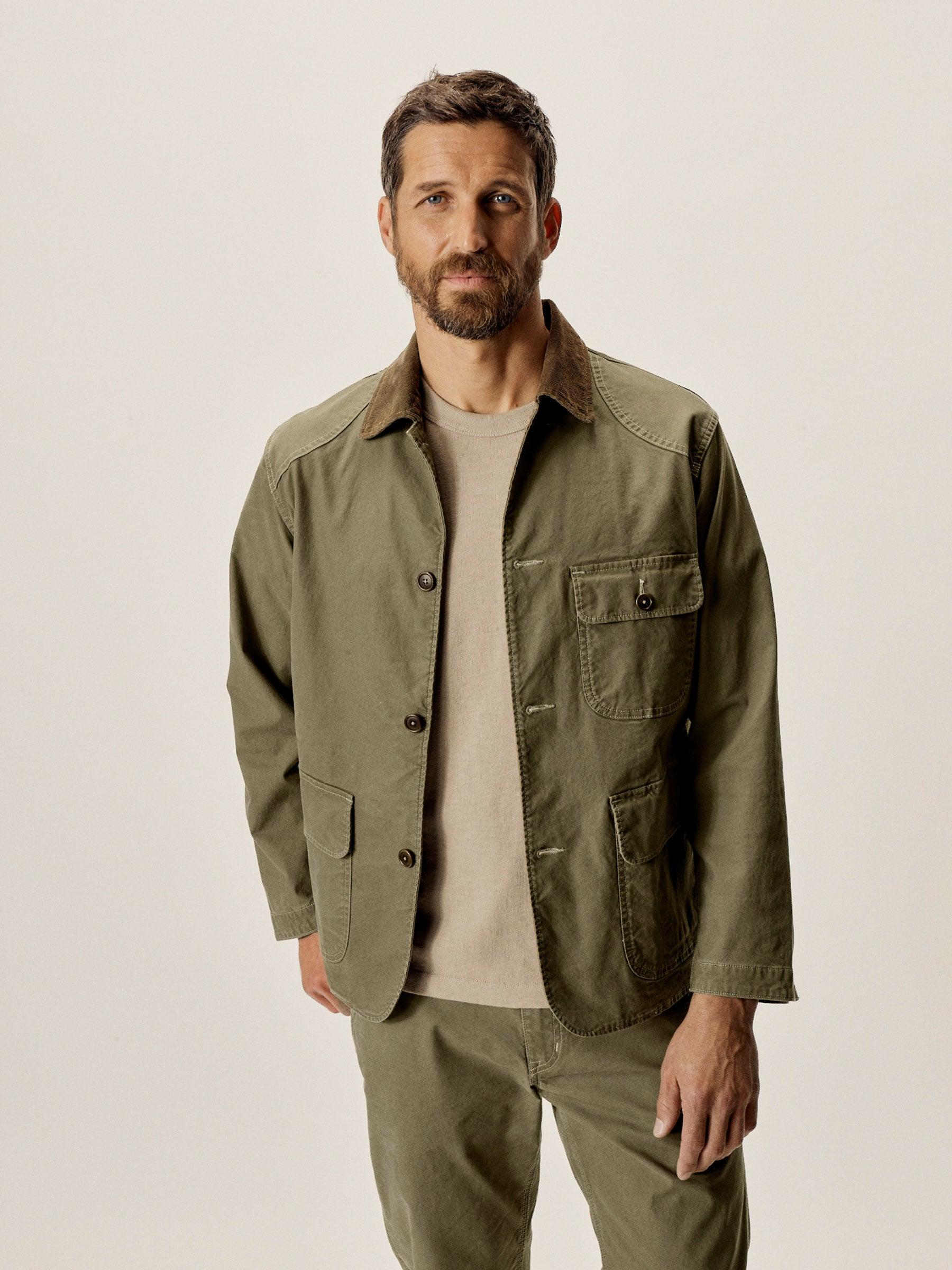 Field Olive Craftsman Canvas Field Jacket Product Image