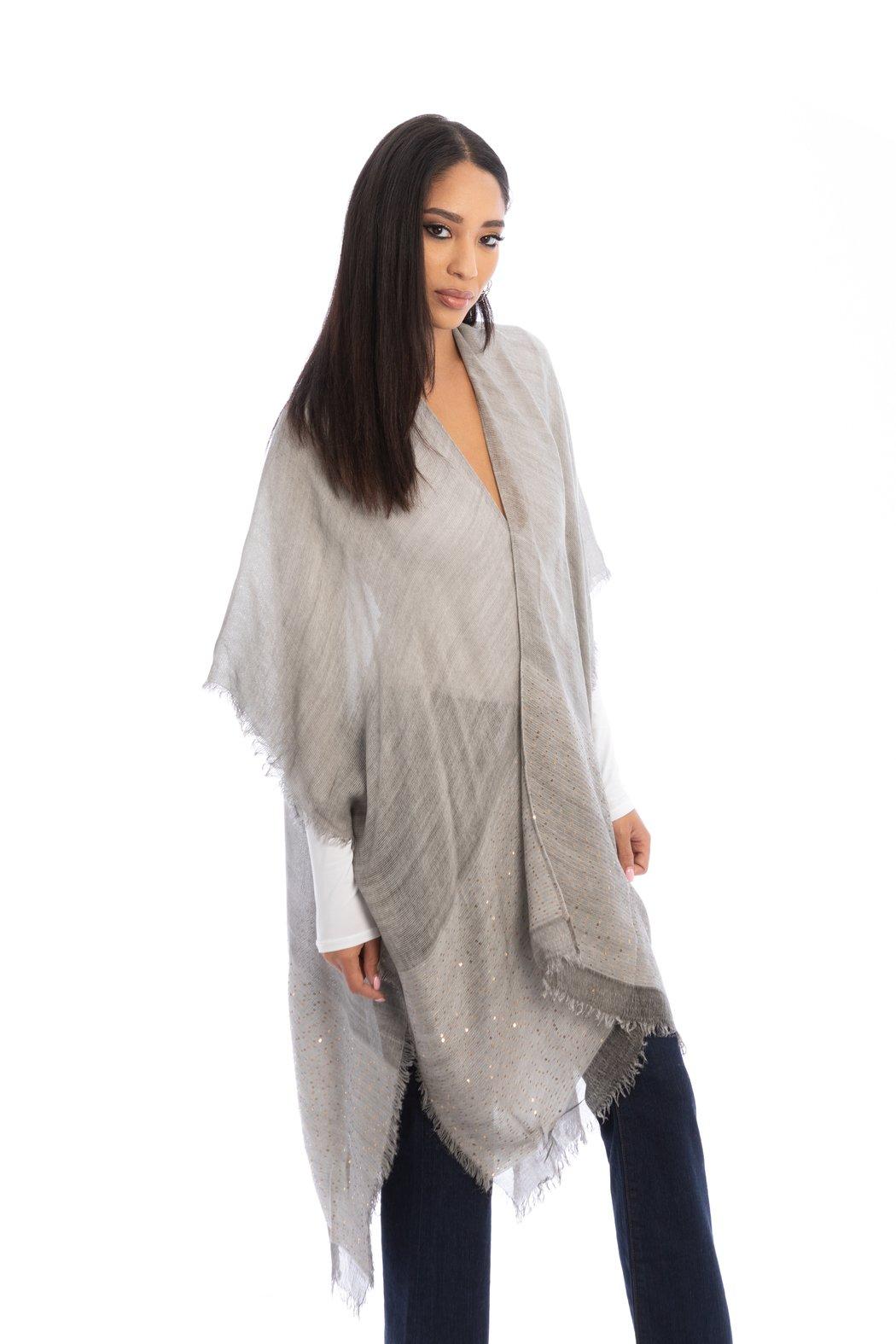 Fringed Sequin Kimono Product Image