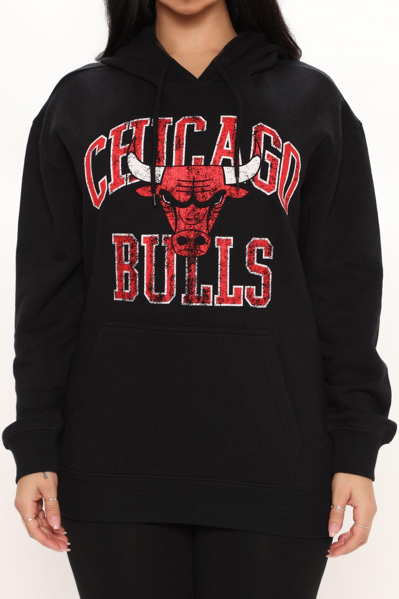 Don't Mess With The Bulls Hoodie - Black Female Product Image