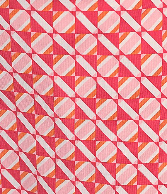 J.McLaughlin Geometric Print Catalina Cloth Knit Ruffled Hem Pull-On Skort Product Image