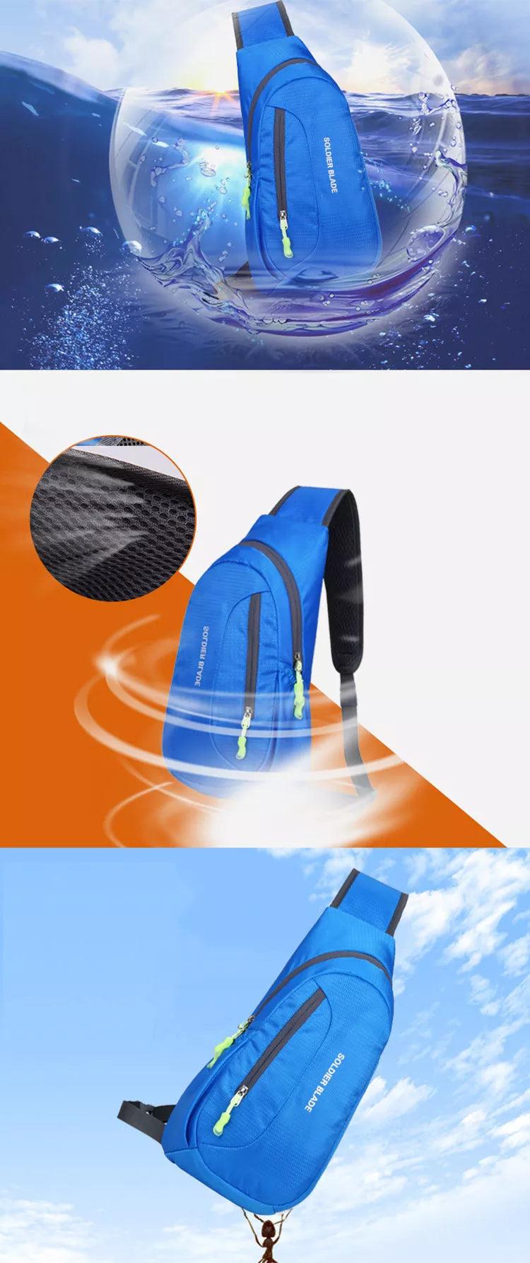 Waterproof Sling Bags Shoulder Backpack With Adjustable Strap Product Image