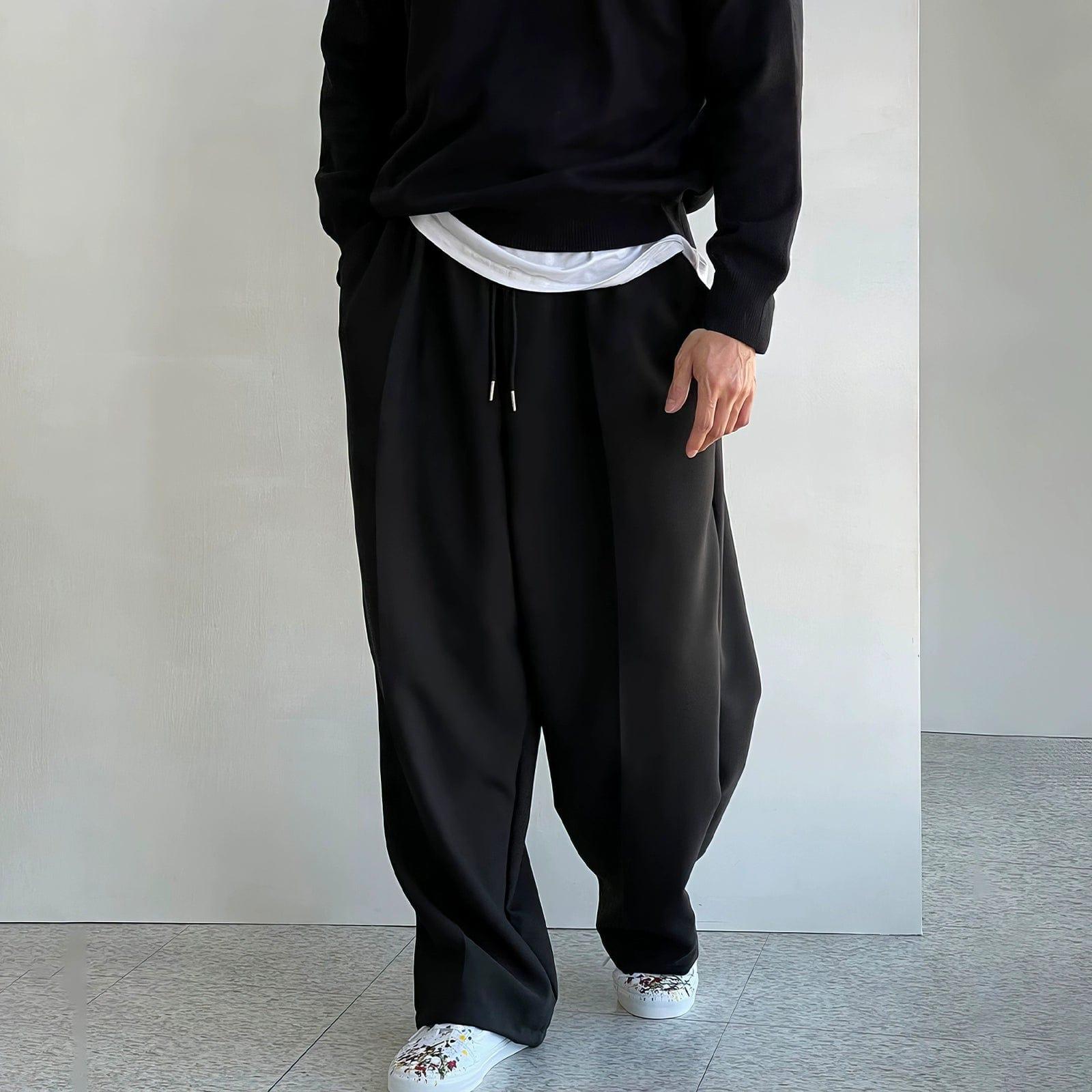 RT No. 12285 PLEATED BAGGY PANTS Product Image