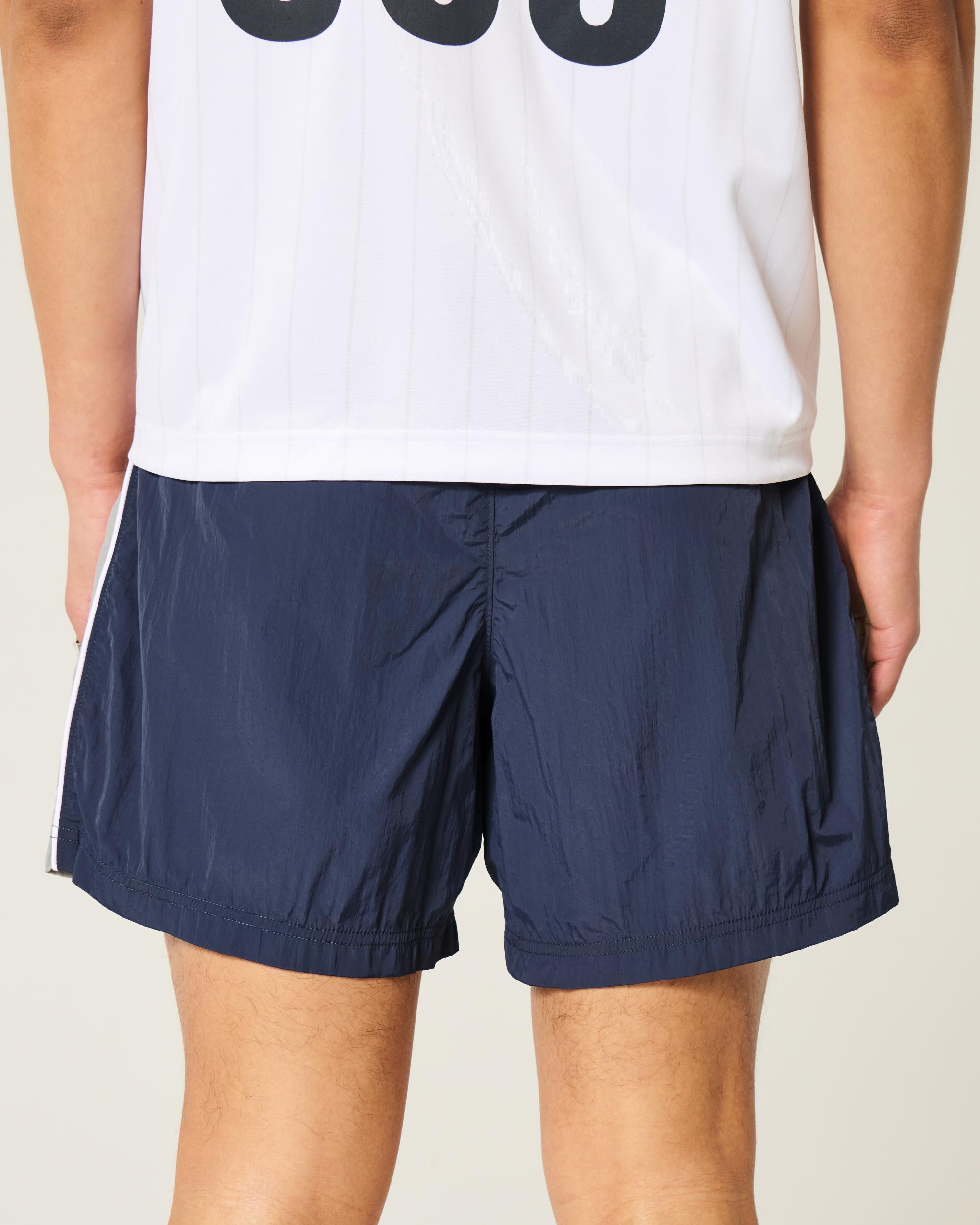 Mid-Thigh Baggy Soccer Shorts Product Image