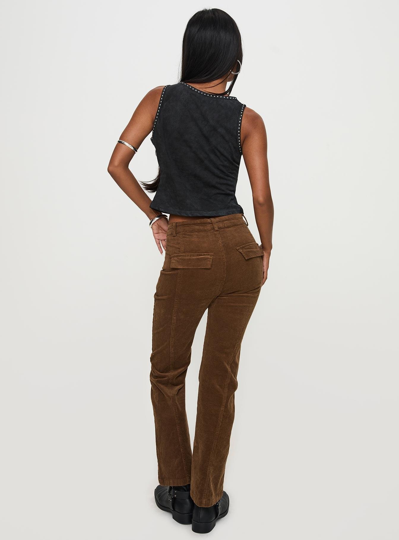 Feature Pants Brown Product Image