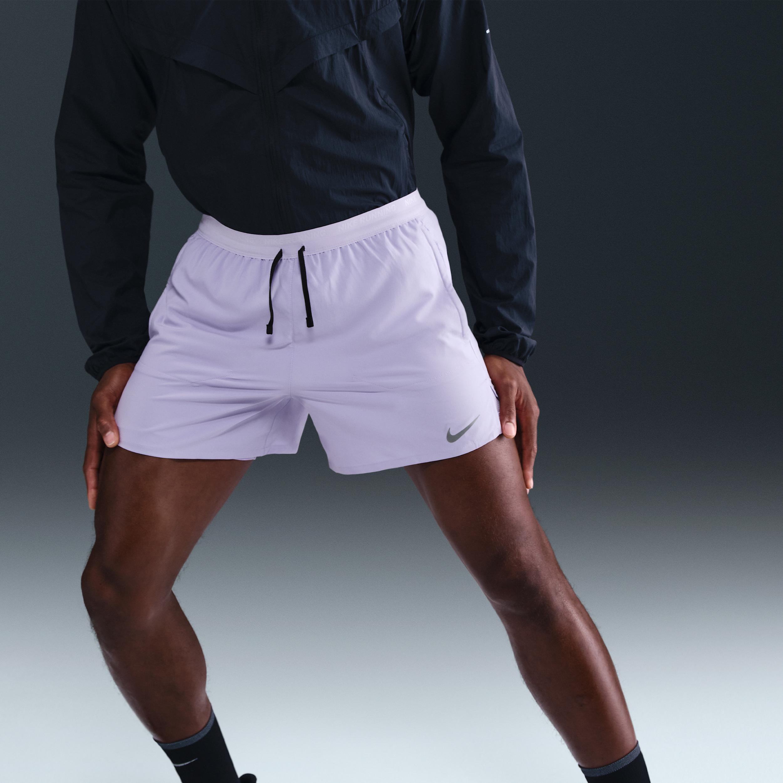Nike Mens Stride Dri-FIT 5 2-in-1 Running Shorts | FN2992-515 Product Image