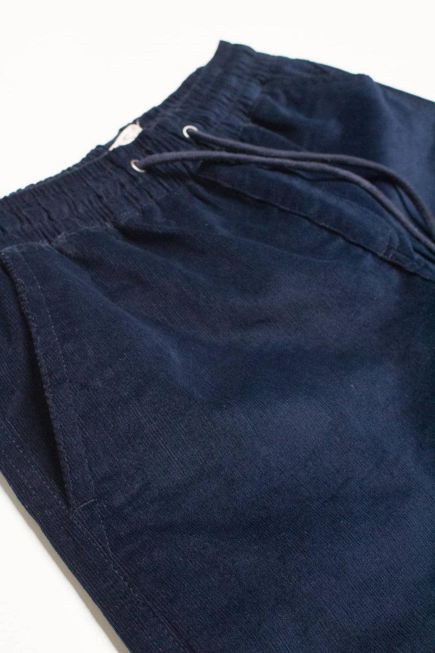 Midnight Navy Corduroy Shorts Product Image