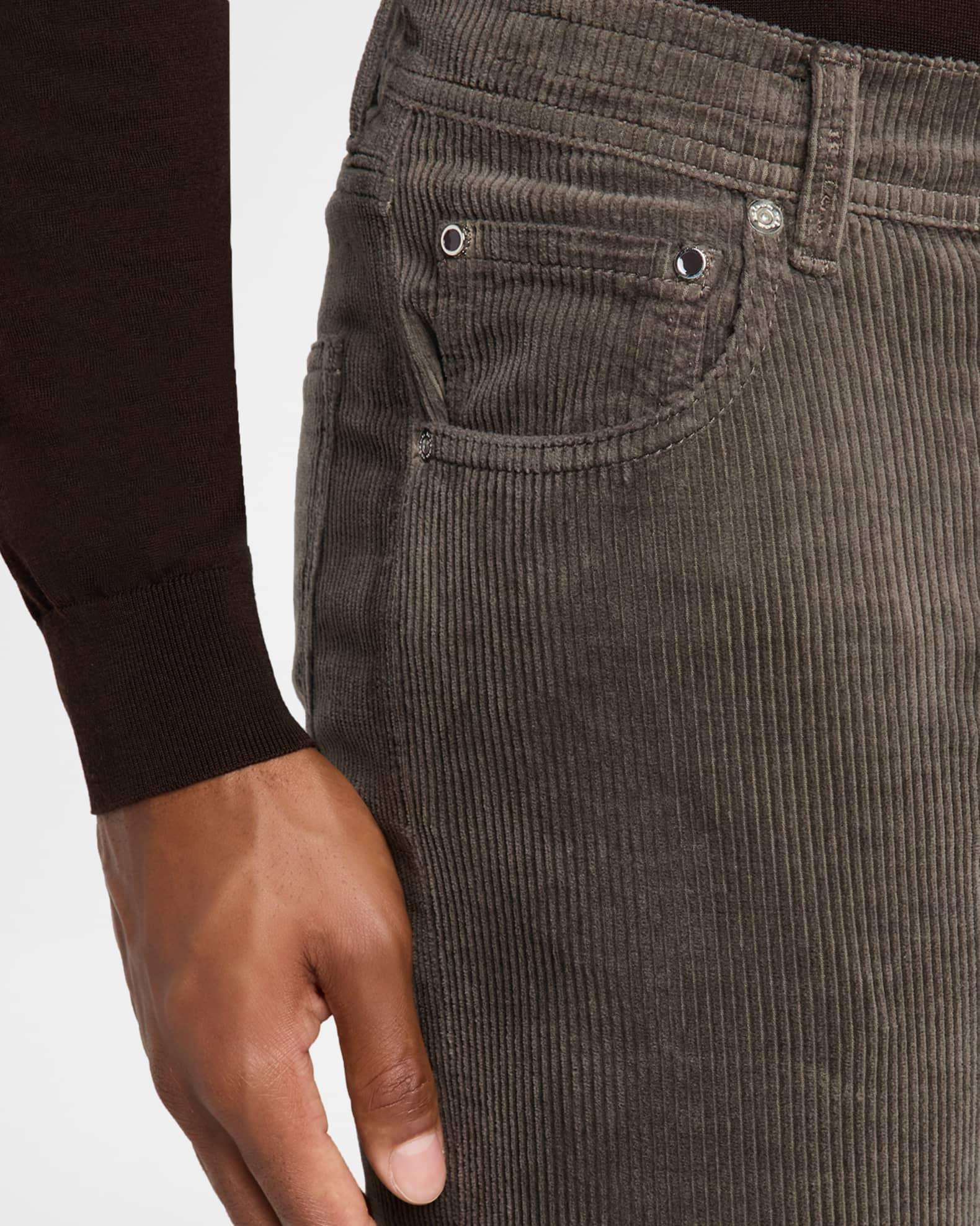 Men's Corduroy Straight Fit Five-Pocket Pants Product Image
