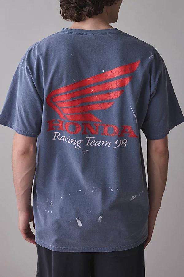 Honda Racing Team 98 Paint Splatter Graphic Tee Mens at Urban Outfitters Product Image