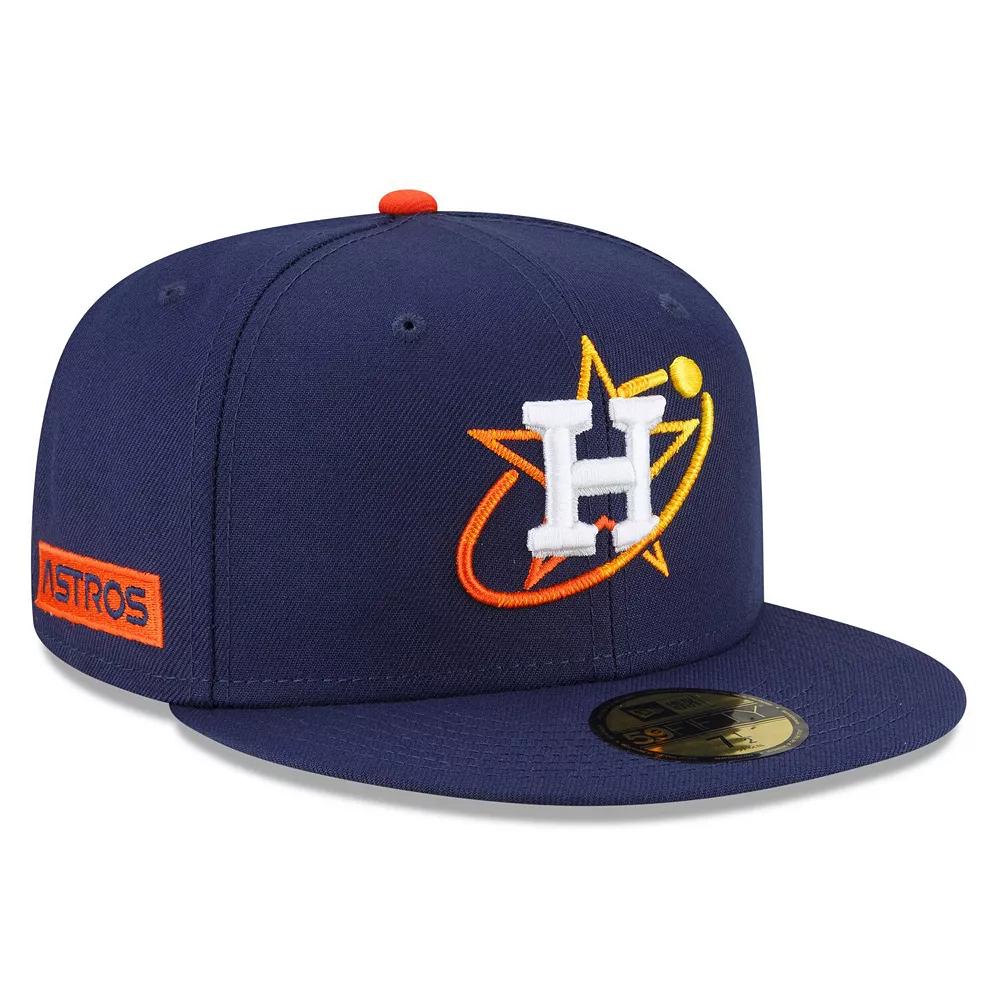 Men's New Era Navy Houston Astros 2022 City Connect 59FIFTY Fitted Hat,  Product Image
