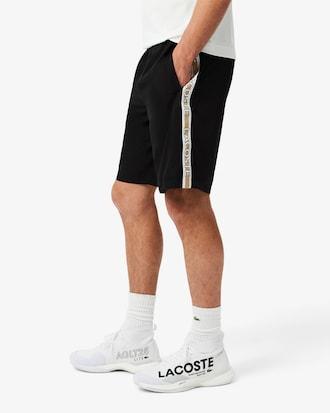 Tennis Logo Stripe Shorts Product Image