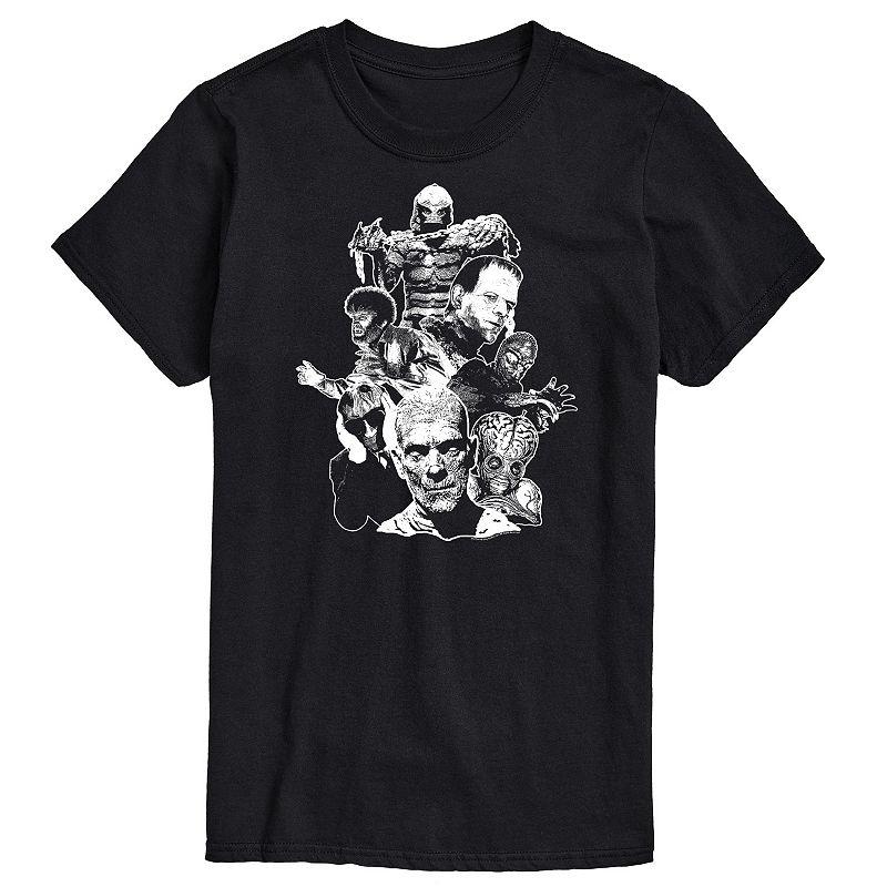 Big & Tall Universal Monsters Monster Group Graphic Tee, Men's,  Product Image