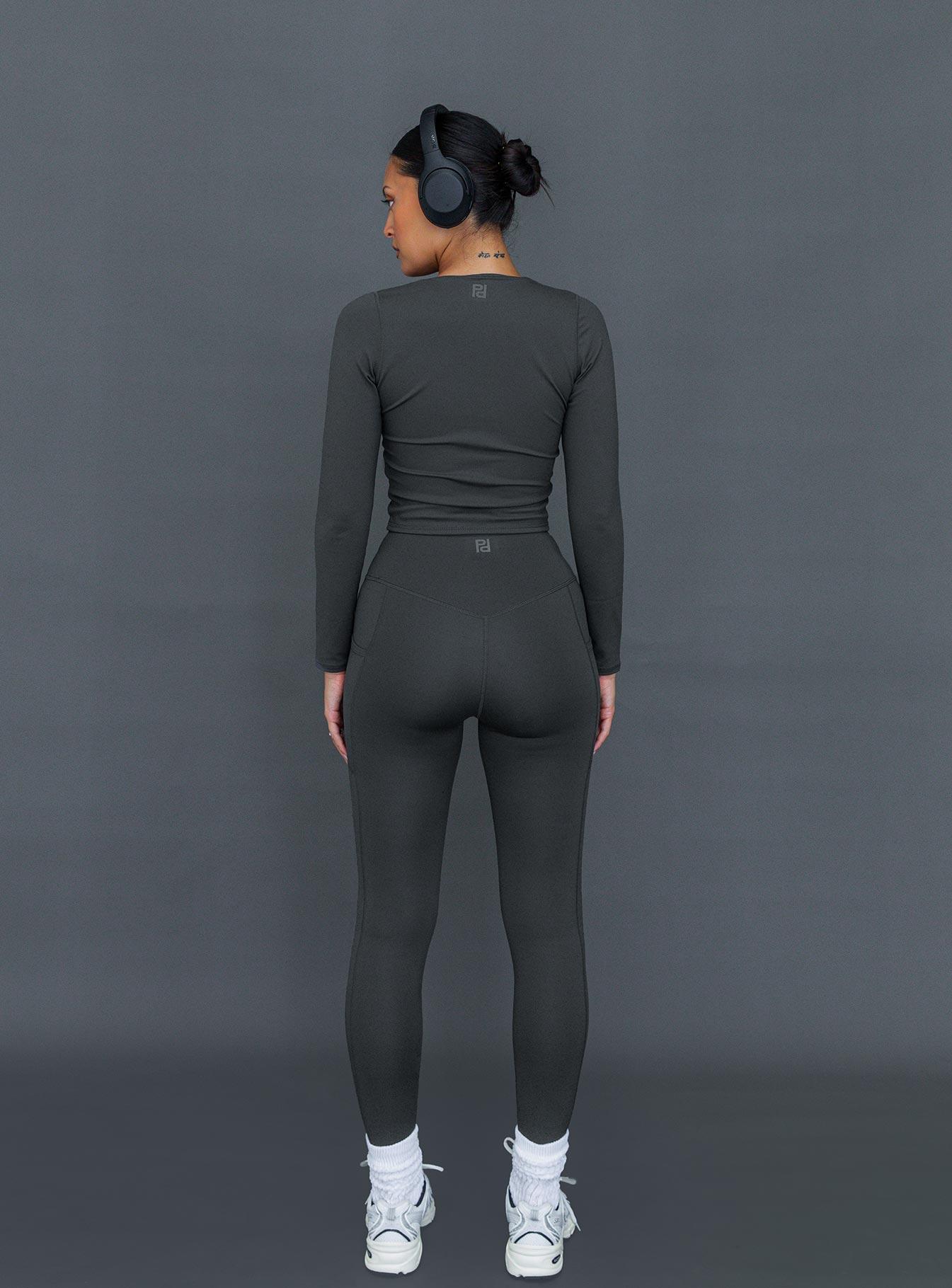 Achieve Activewear Leggings Grey Product Image