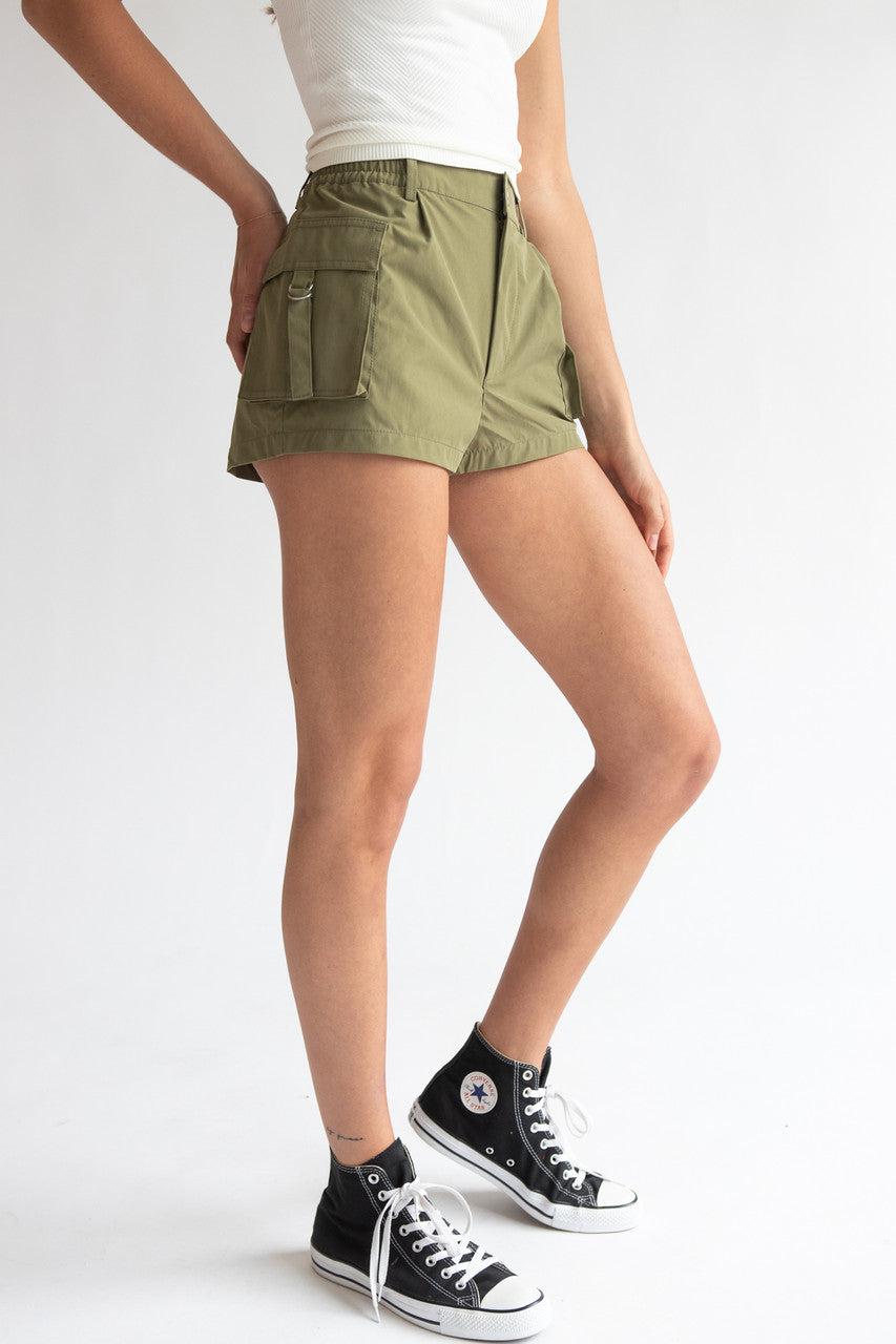 Poplin Cargo Shorts Product Image