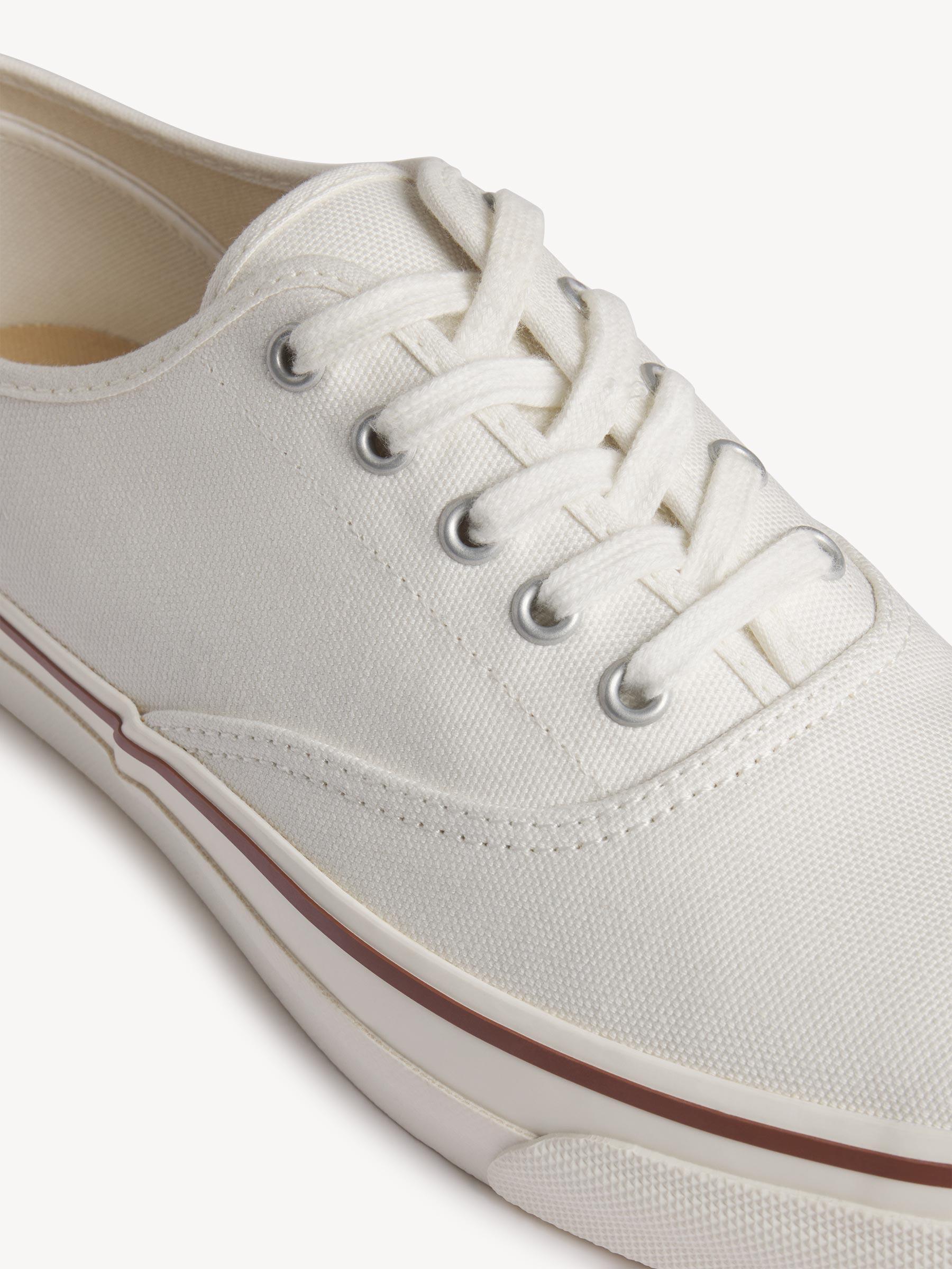 White Deck Shoe Product Image