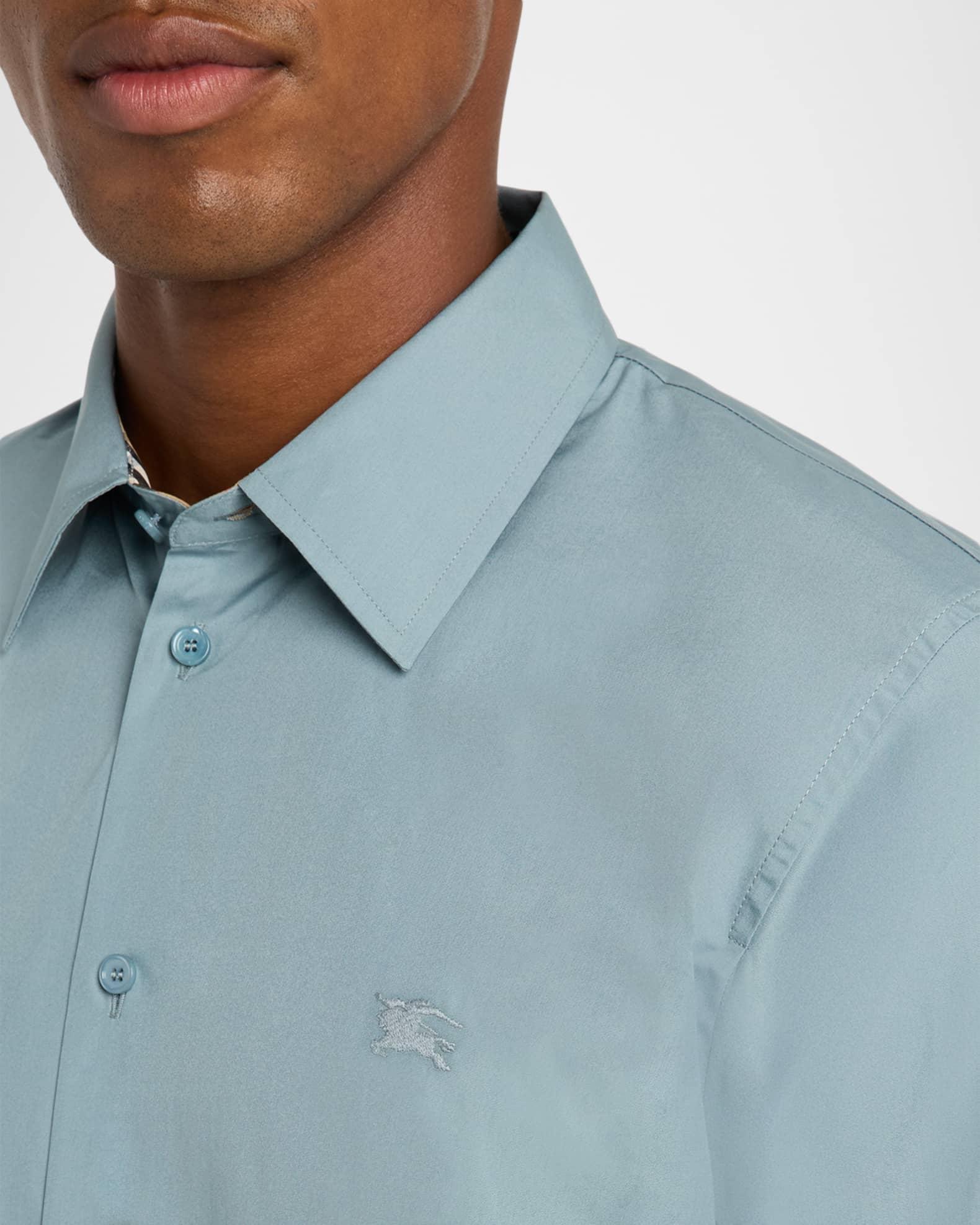 Men's Slim-Fit Cotton Poplin Sport Shirt Product Image