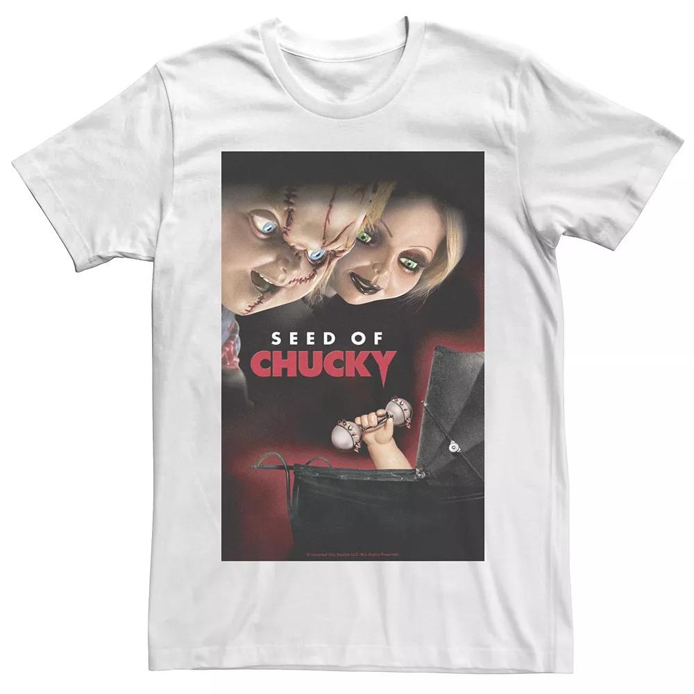 Men's Chucky The Seed of Chucky Group Shot Poster Tee,  Product Image