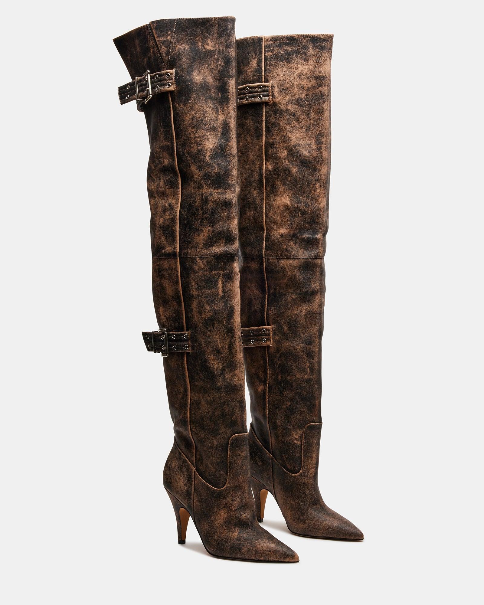 BADDIE BROWN DISTRESSED - SM REBOOTED Female Product Image