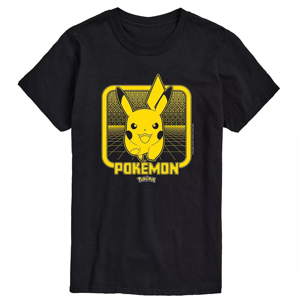 Men's Pokemon Pika Retro Gamer Tee,  Product Image