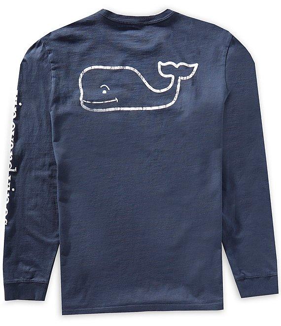 Vineyard Vines Vintage Whale Long Sleeve T-Shirt Product Image