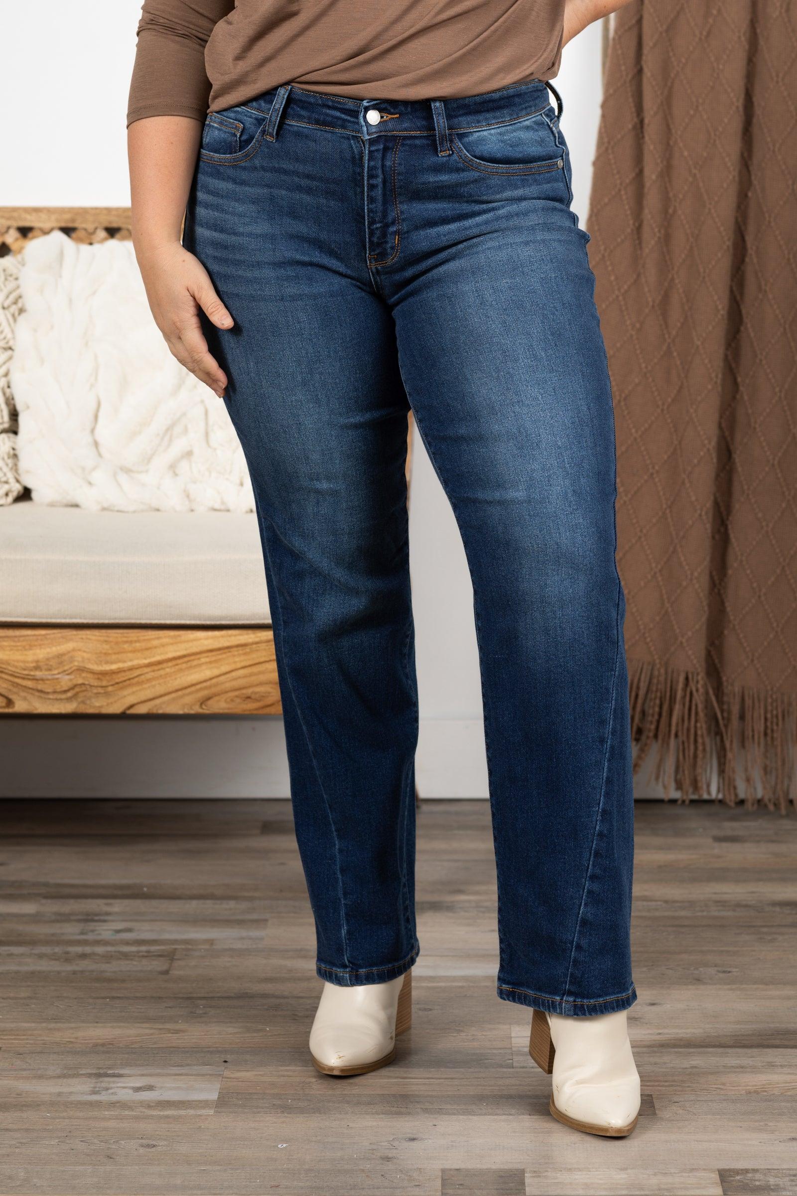 Judy Blue Side Seam Detail Straight Jean Product Image