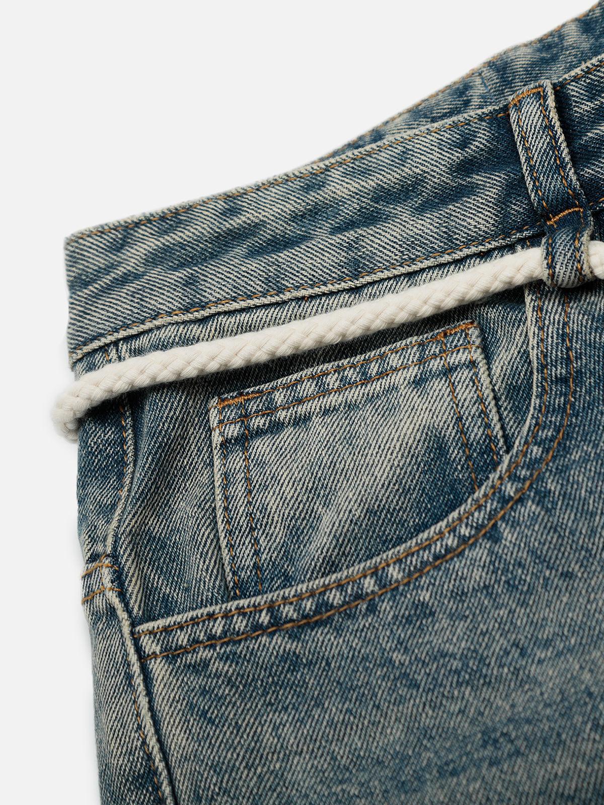 Aelfric Eden Lightning Print Longline Jorts Product Image