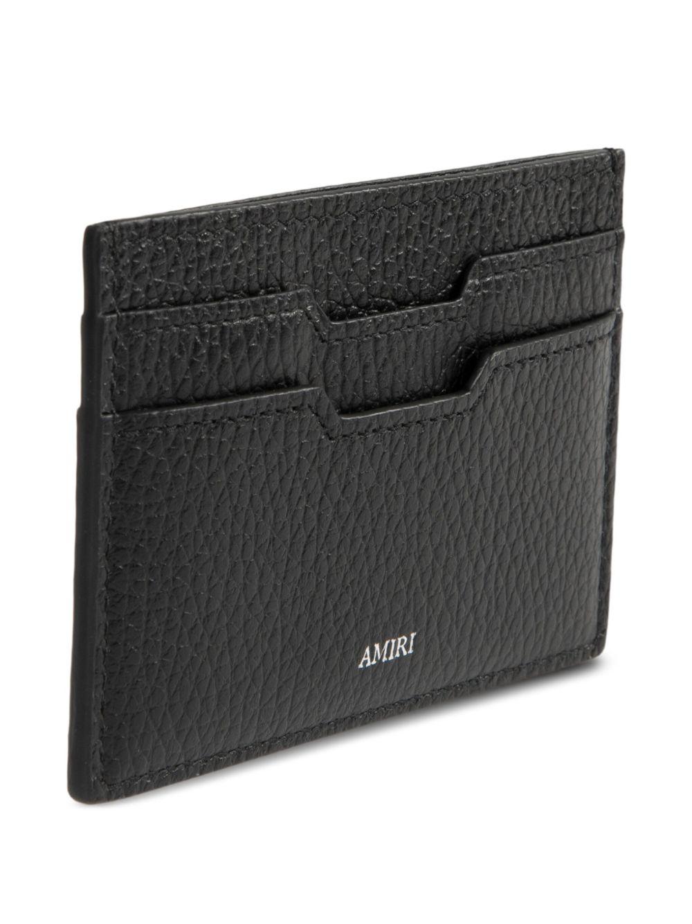 logo-stamp leather cardholder Product Image