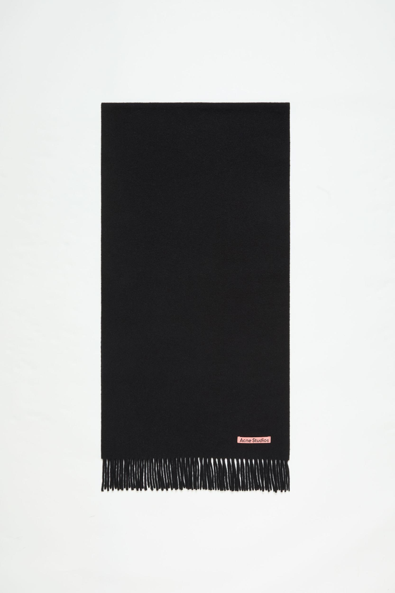 Fringe wool scarf – Narrow Product Image