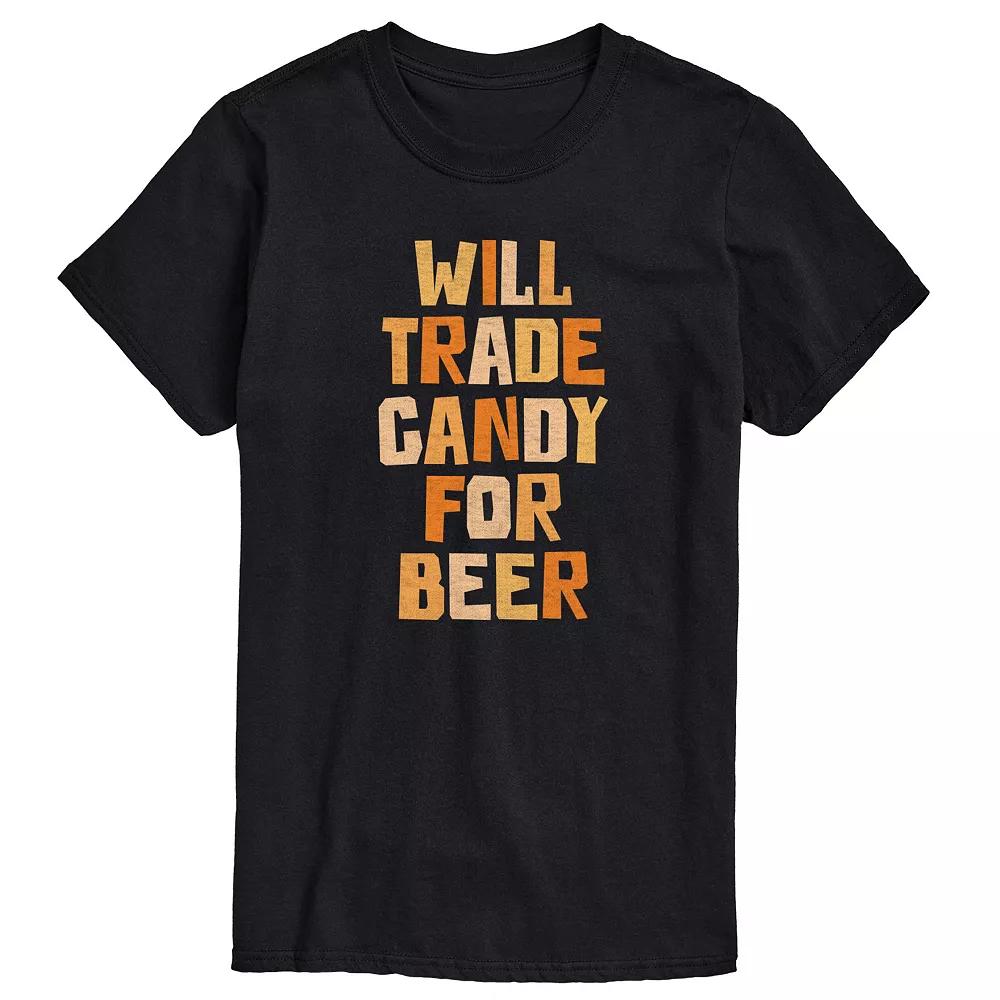 Men's Will Trade Candy For Beer Graphic Tee,  Product Image