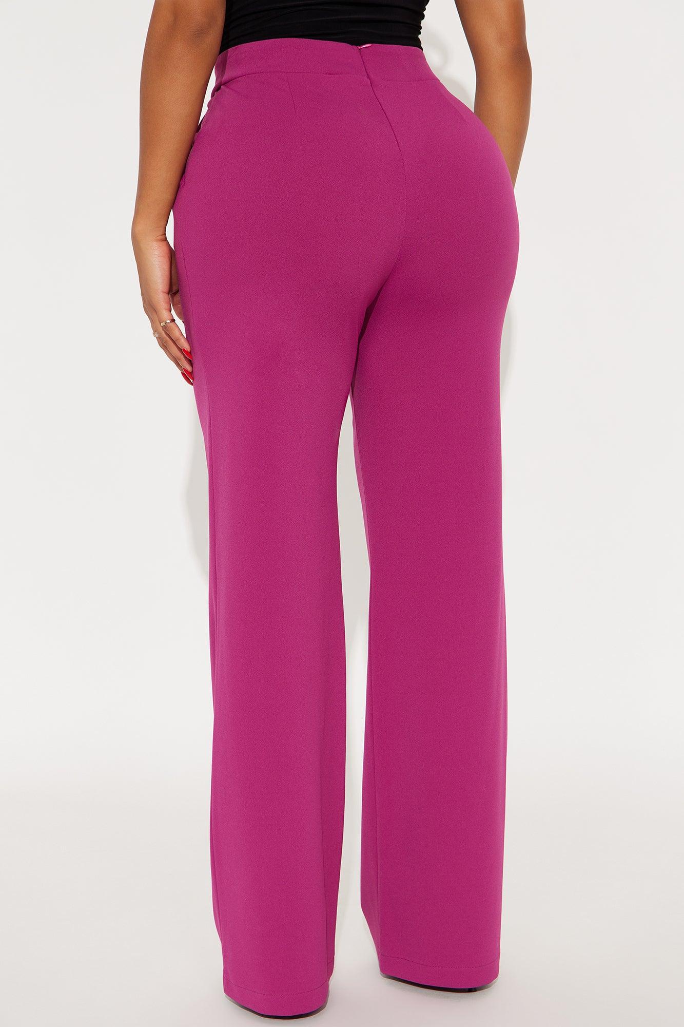 Feeling Focused Trouser - Raspberry Female Product Image