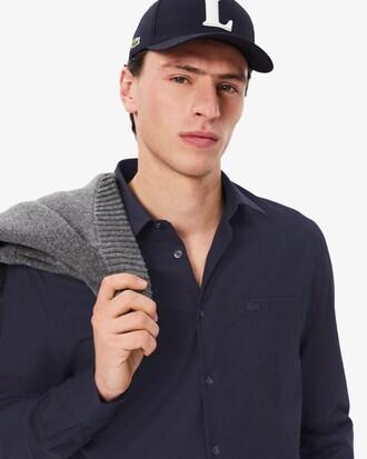 Regular Fit Cotton Poplin Shirt Product Image