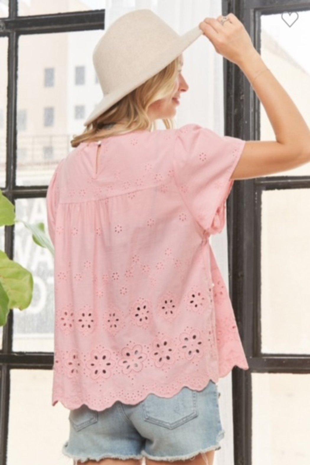 Pink Babydoll Top Product Image