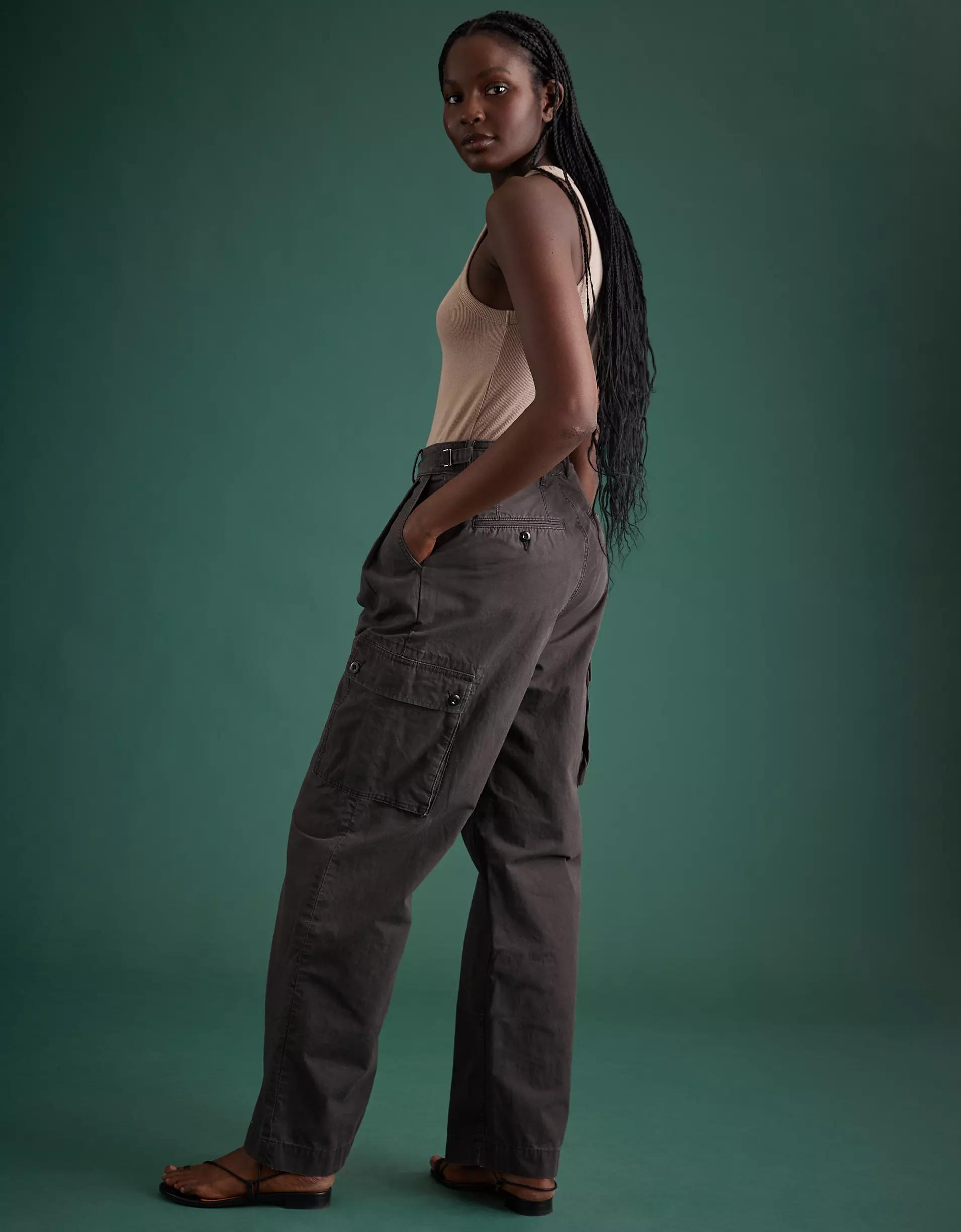 AE77 Premium Pleated Cargo Pant Product Image
