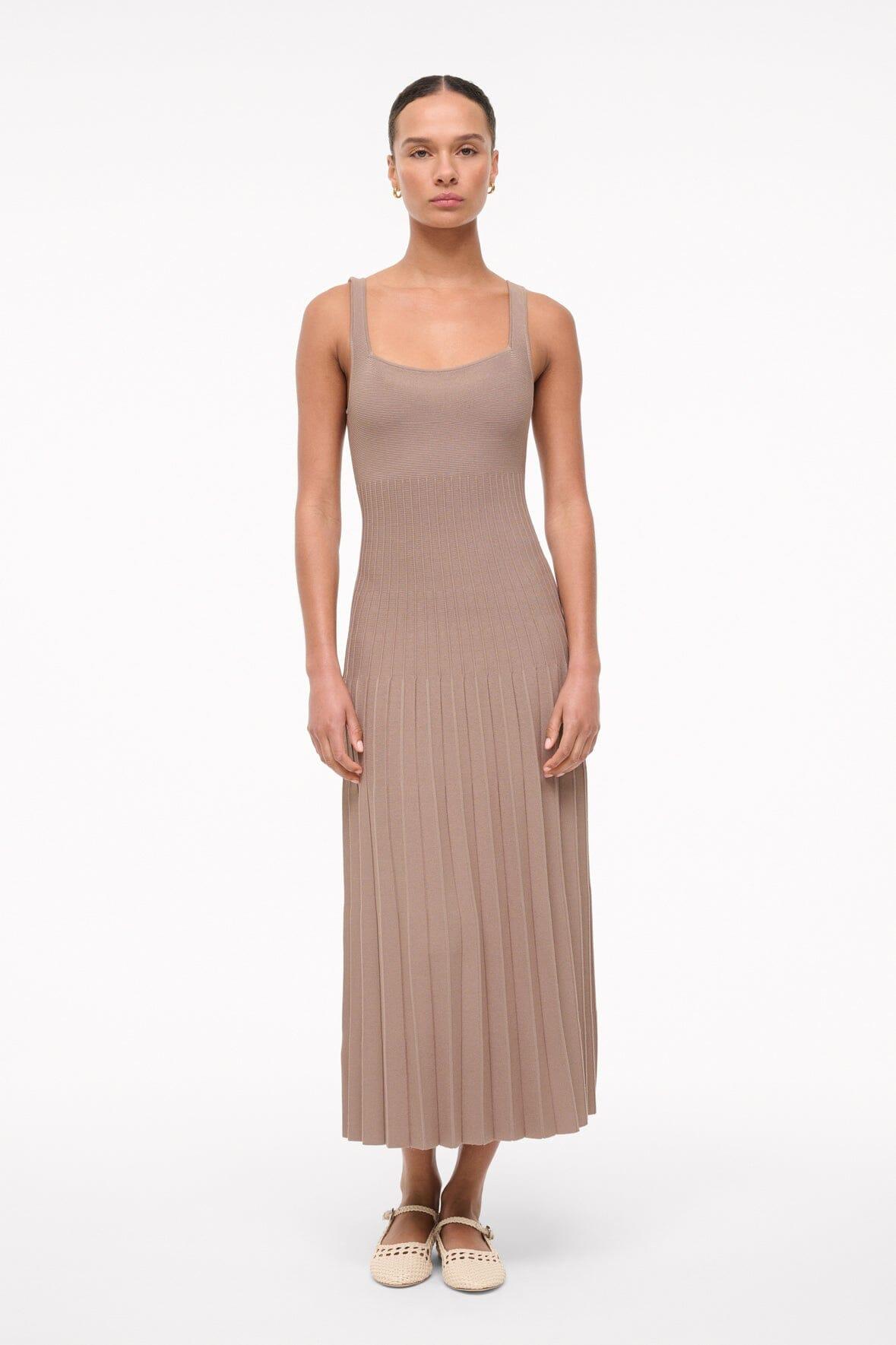 ELLISON DRESS | TAUPE Product Image