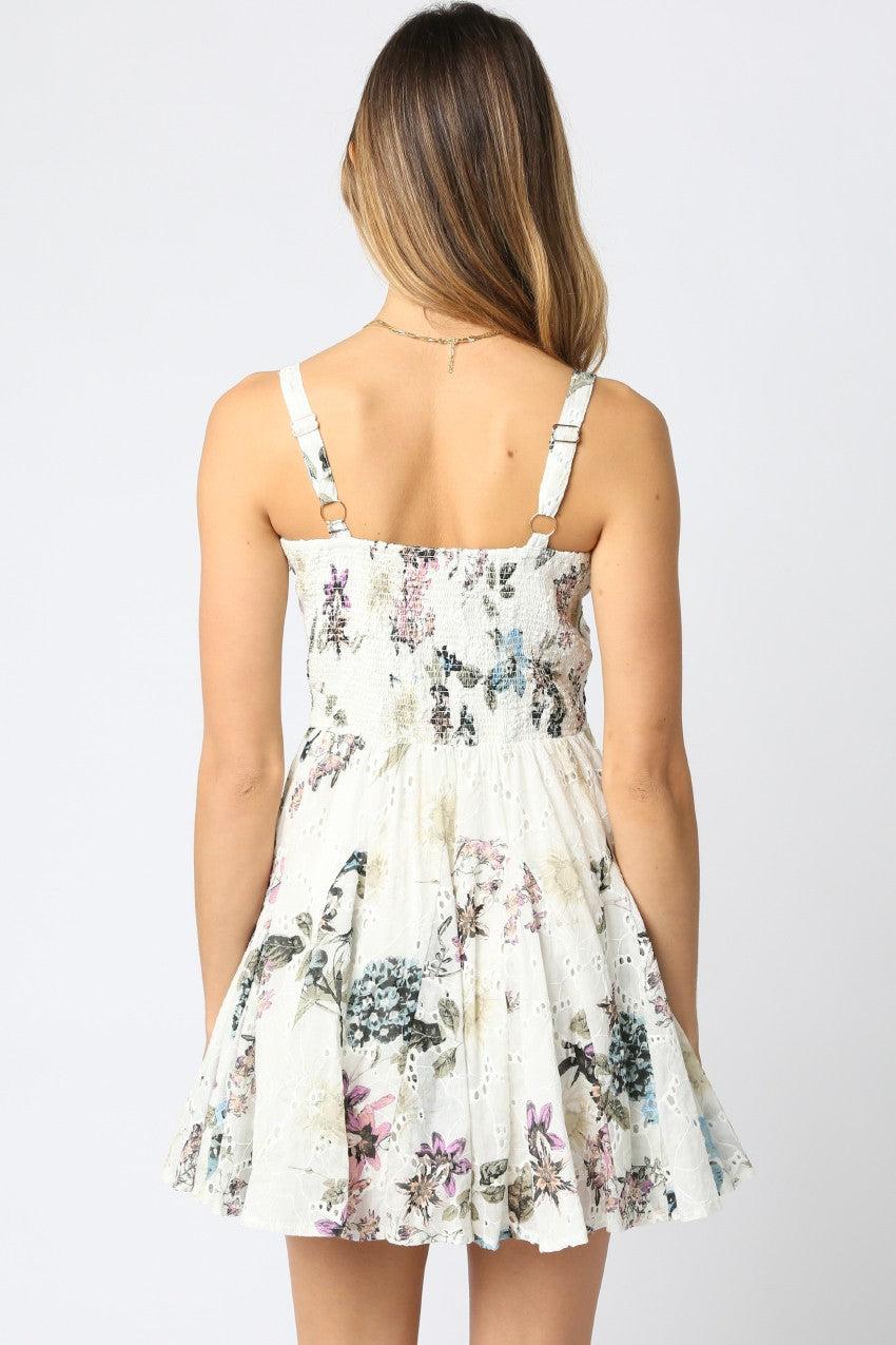 Avery Floral Mini Dress Product Image