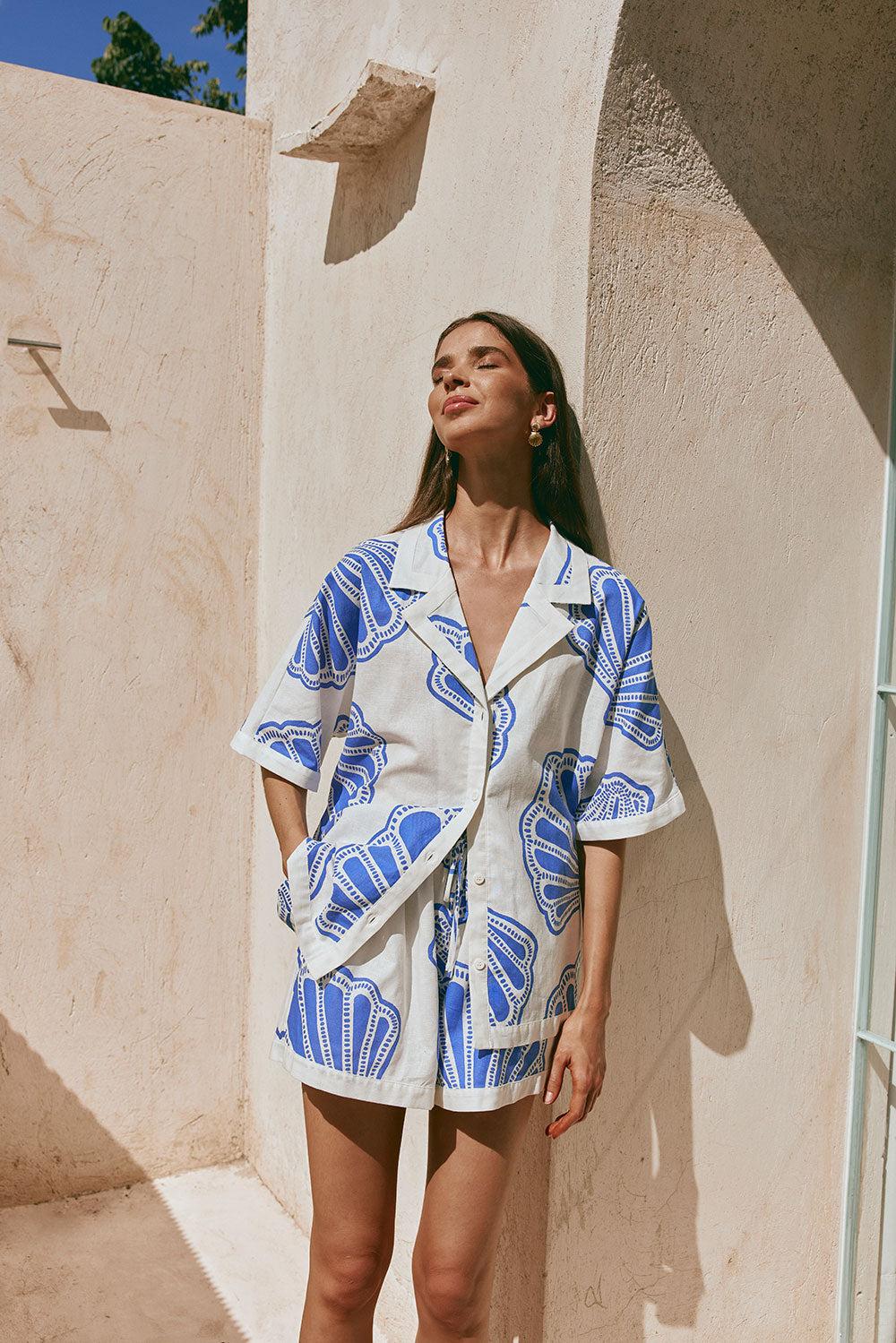 Kara Top - Seashell Product Image