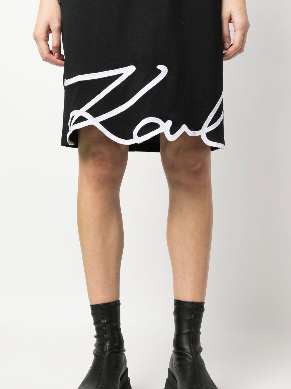 Signature Hem organic-cotton dress Product Image