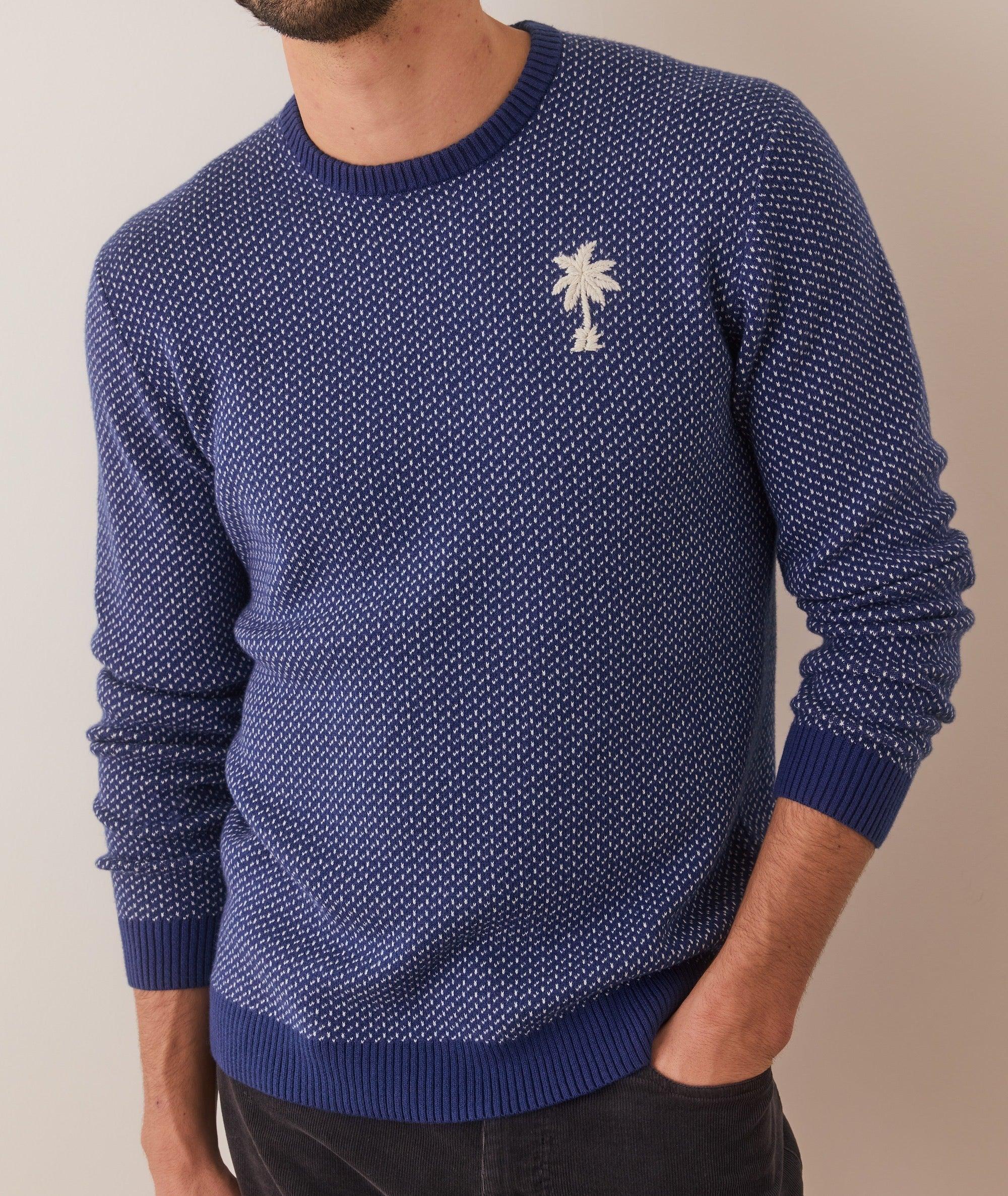 Birdseye Crewneck Sweater Product Image