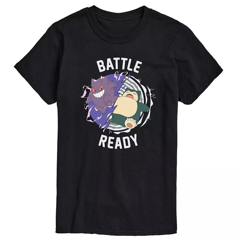 Big & Tall Pokemon Snorlax "Battle Ready" Graphic Tee, Men's,  Product Image