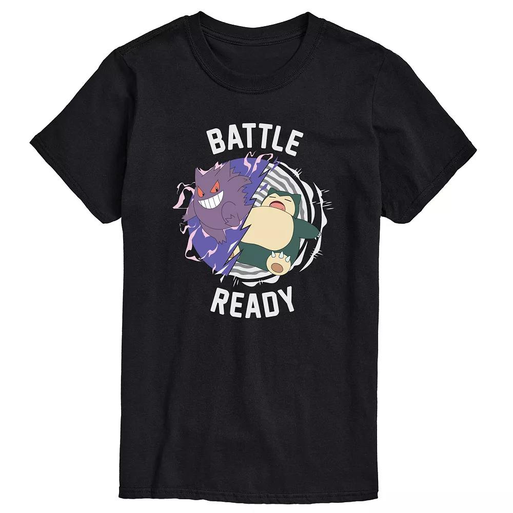 Big & Tall Pokemon Snorlax "Battle Ready" Graphic Tee, Men's,  Product Image