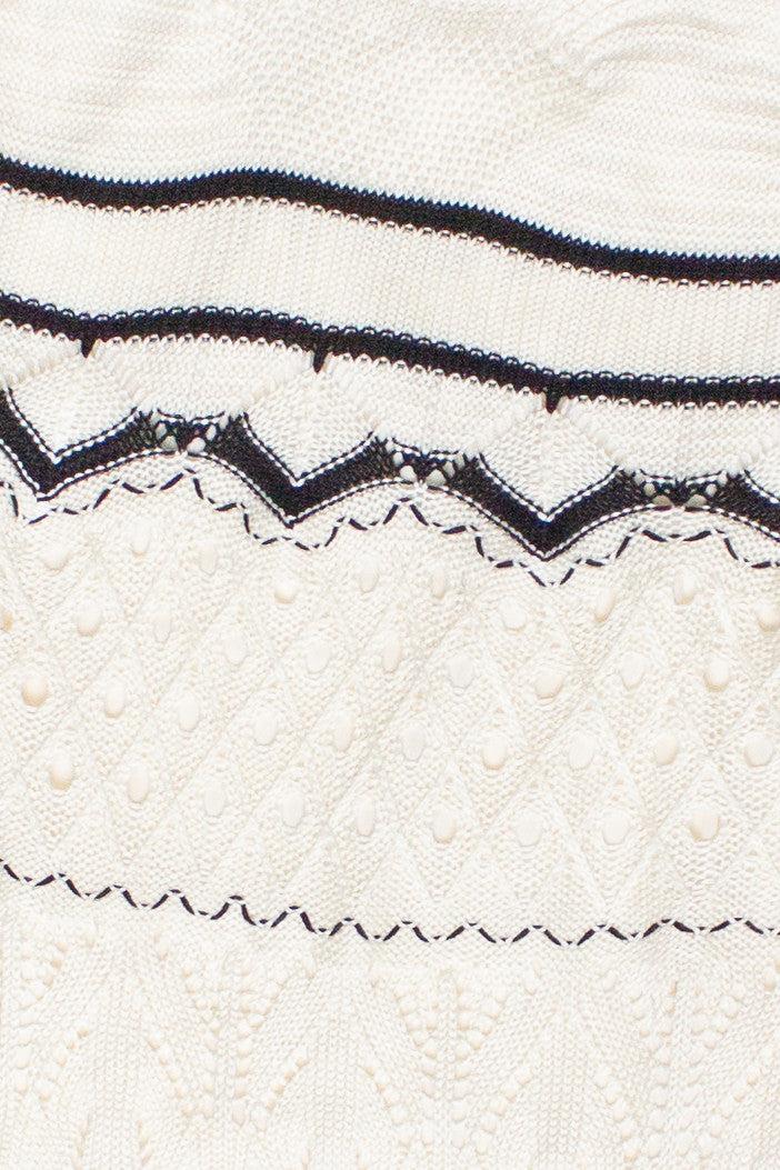 Open Knit Midi Dress Product Image