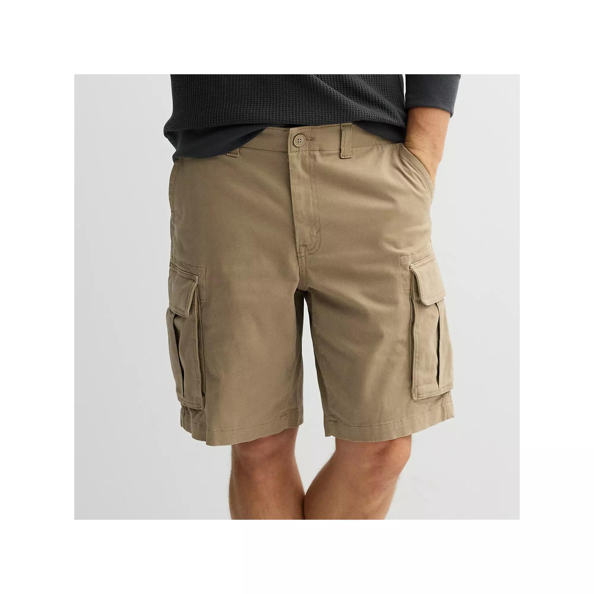 Men's Sonoma Goods For Life® 10" Flexwear Everyday Cargo Shorts, Size: 40 10 IN, Lead Gray Product Image