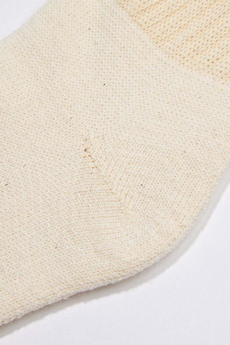 Women's 6 Pack Organic Cotton Socks Natural-White Crew Product Image