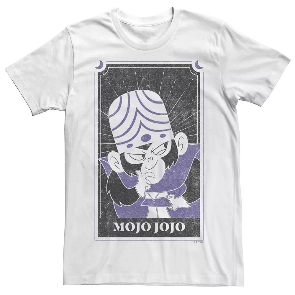 Men's Powerpuff Girls Mojo Jojo Tarot Card Graphic Tee,  Product Image