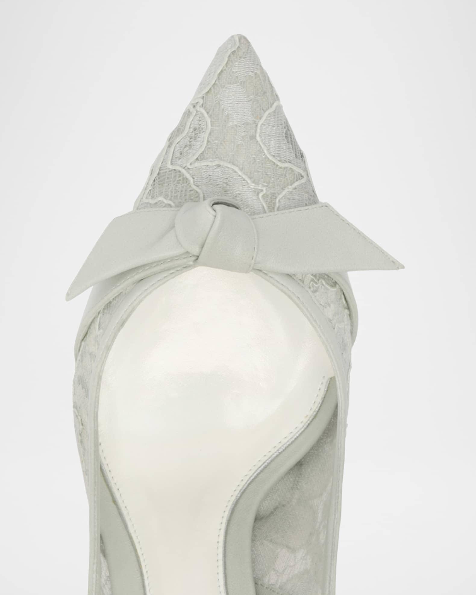 Classic Clarita Lace Slingback Pumps Product Image