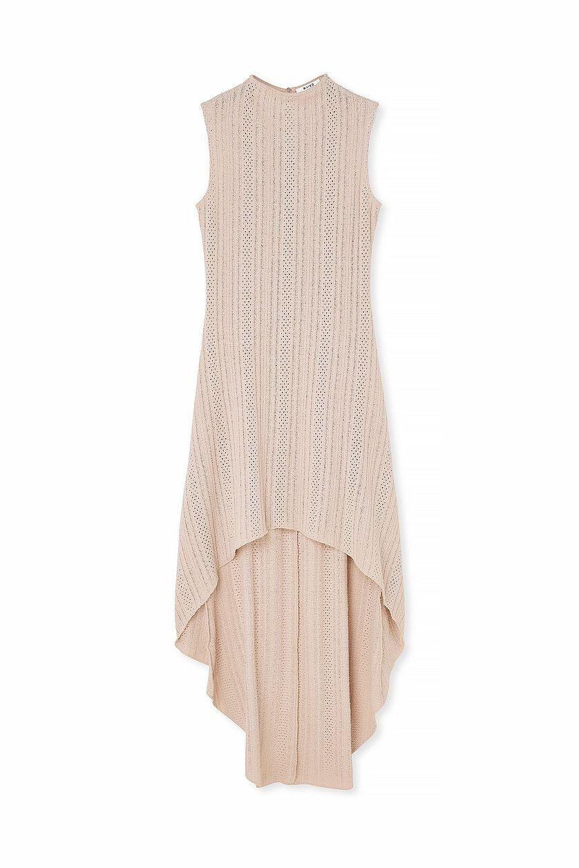 Crochet Sleeveless Midi Dress Product Image