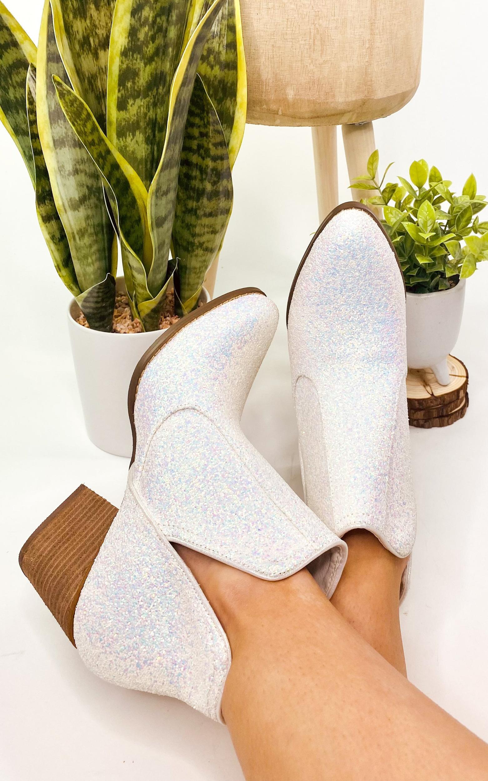 Fiera Booties in White (Online Exclusive) Product Image