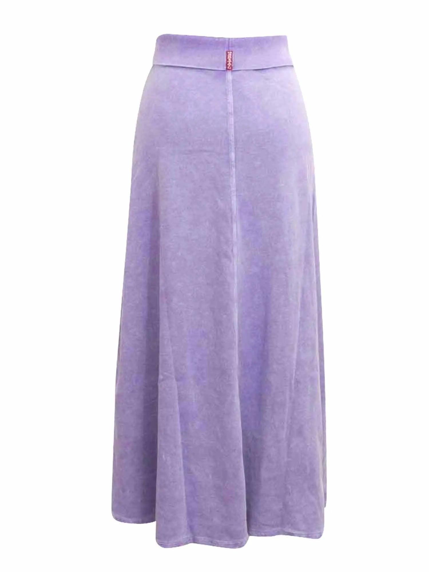 Hard Tail Roll Down Cotton Skirt B-131 Product Image