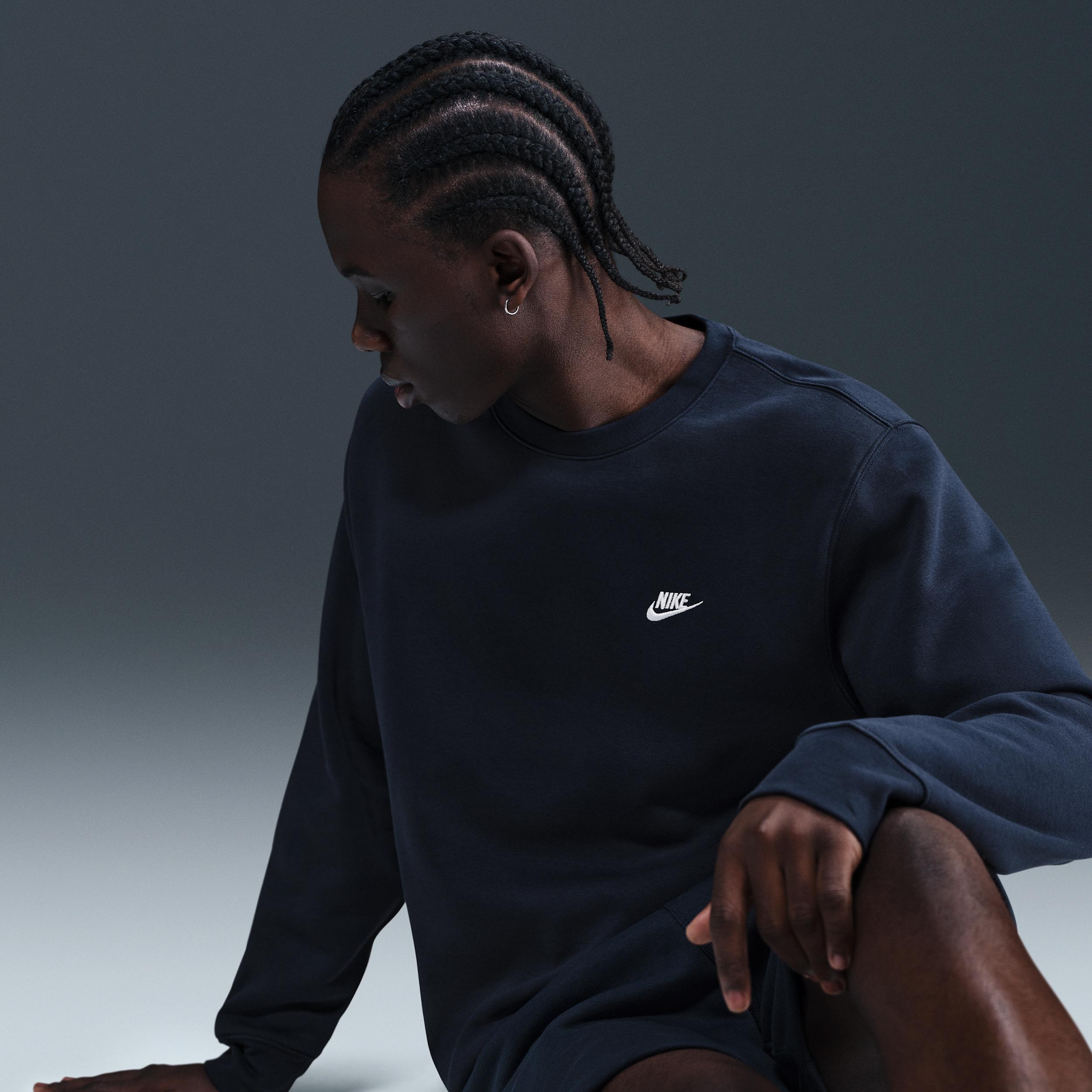 Nike Mens Club Fleece Crew | FN3886-451 Product Image
