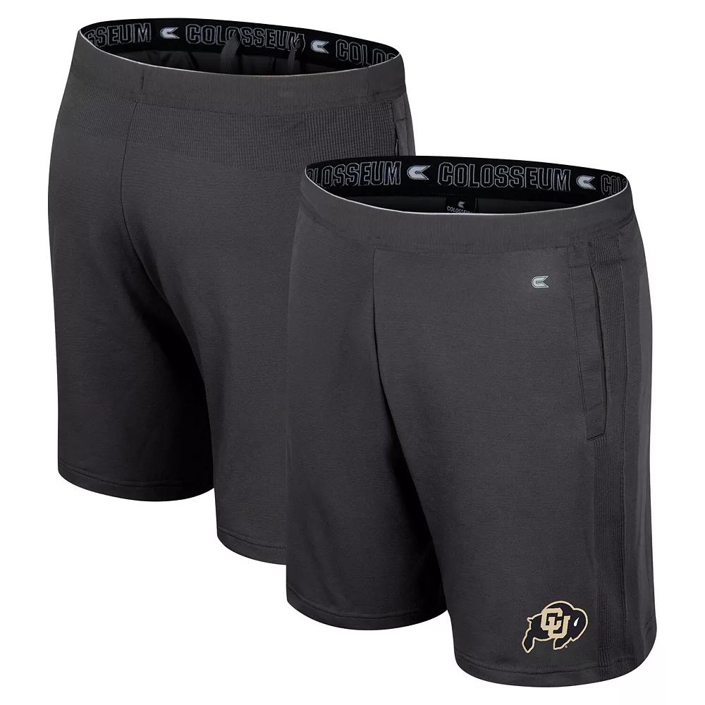 Men's Colosseum Charcoal Colorado Buffaloes Forget Shorts,  Product Image