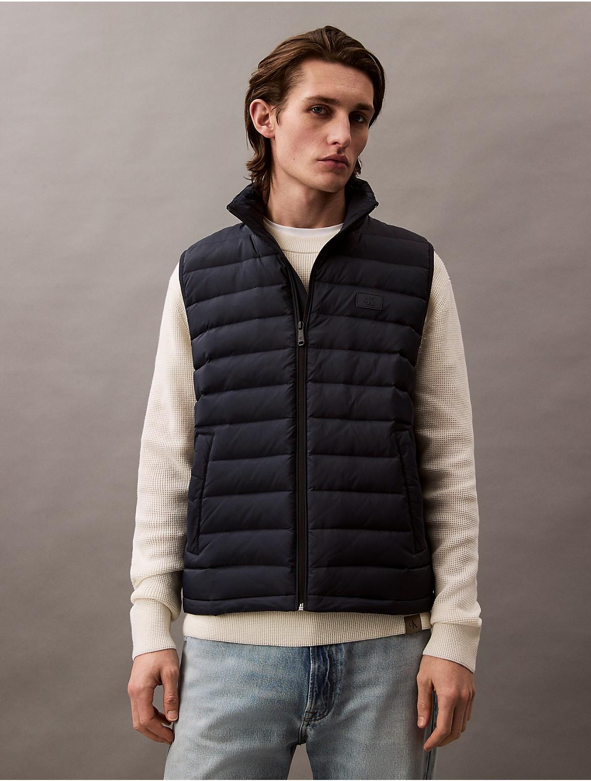 Calvin Klein Mens Nylon Puffer Vest - Red Product Image